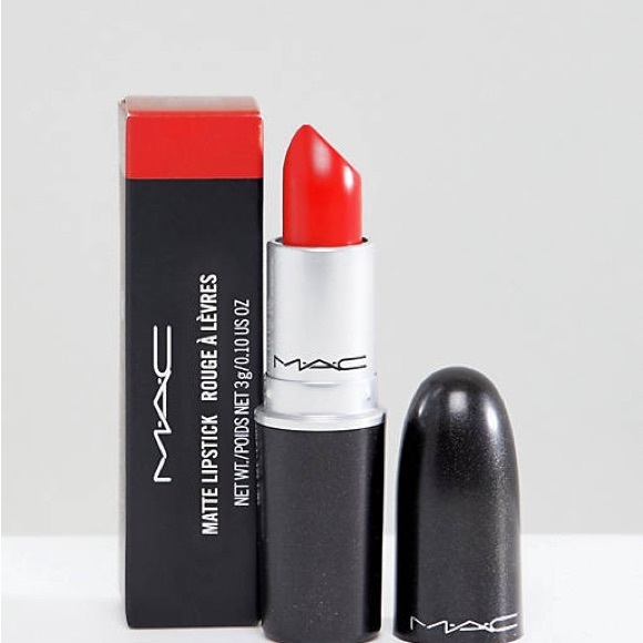 (LGSF) NEW MAC Matte Lipstick #607, Lady Danger, No Shine Long Wearing,NIB .10oz - Picture 2 of 10